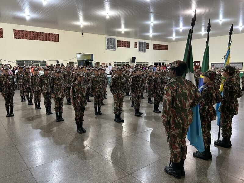 Imagem de compartilhamento para o artigo Projeto Florestinha promove 26 crianças e adolescentes em solenidade em Costa Rica da MS Todo dia